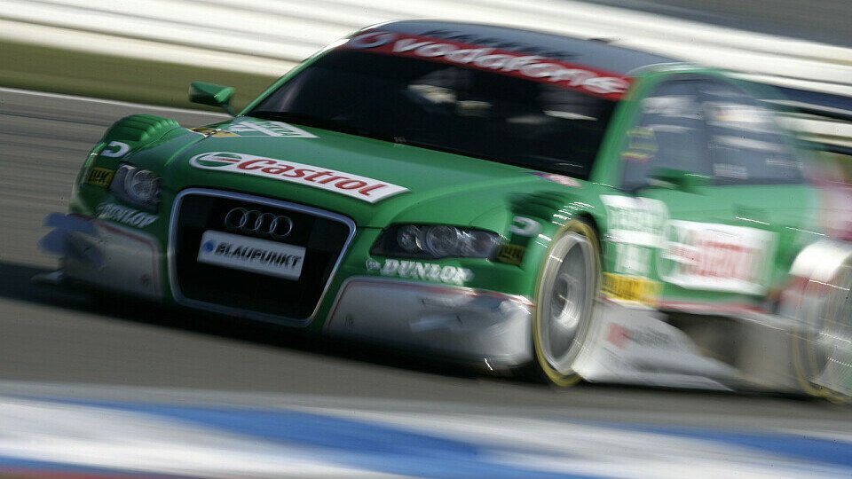 In Hockenheim bestritt Pierre Kaffer 2005 sein erstes DTM-Rennen., Foto: DTM