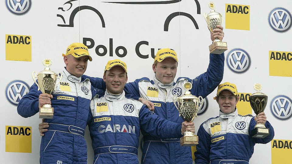 Johansson gewann den turbulenten Auftakt, Foto: VW Motorsport Johansson gewann den turbulenten Auftakt, Foto: VW Motorsport