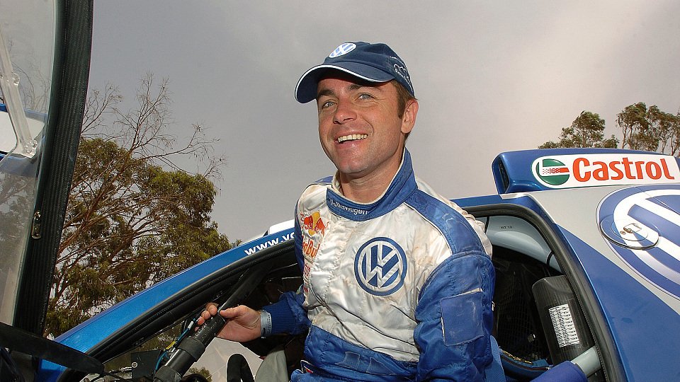 Giniel de Villiers bestreitet mit Matthias Kahle die Rallye Transiberico., Foto: VW