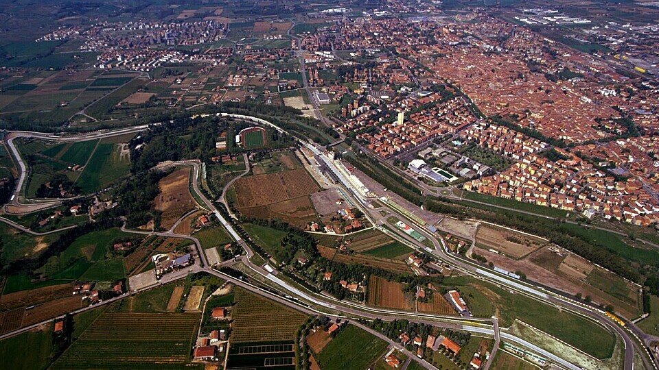 Ein Blick auf den Kurs von Imola., Foto: Sutton