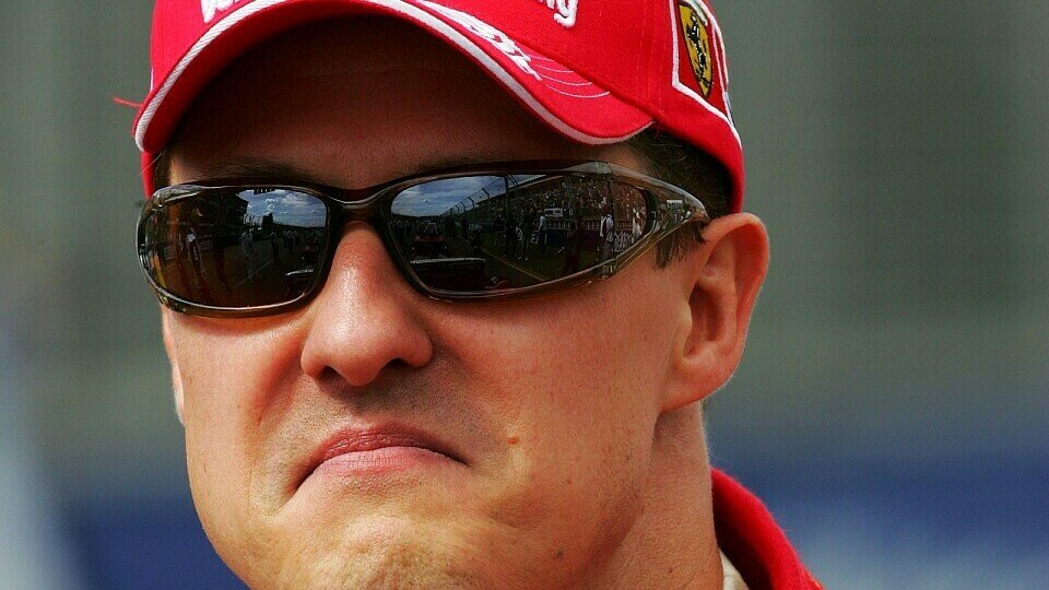 Michael Schumacher erhielt die meisten Fragen., Foto: Sutton