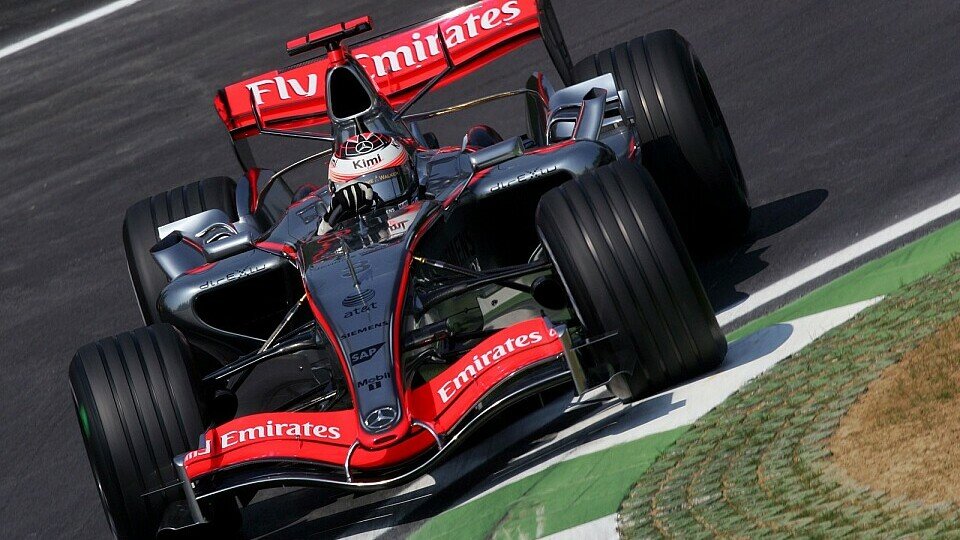 Nur das Chrom glänzte bei McLaren., Foto: Sutton