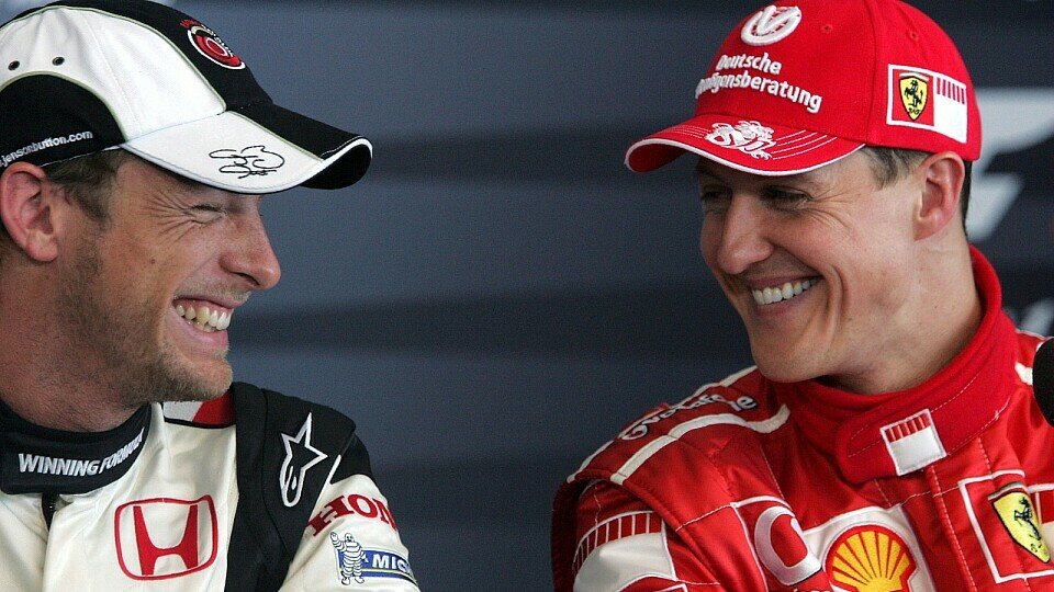 Button setzt auch Schumacher, Foto: Sutton