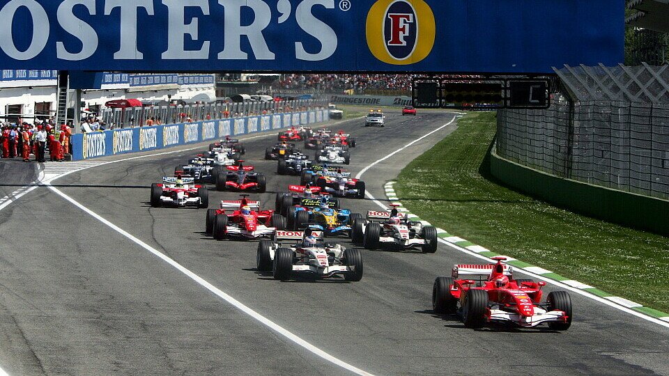 Zuletzt startete die Formel 1 2006 in Imola, Foto: Sutton
