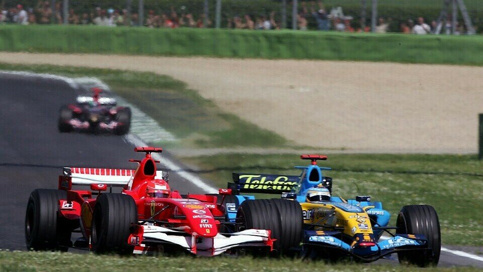 Die Neuauflage: Alonso vs. Schumacher., Foto: Sutton