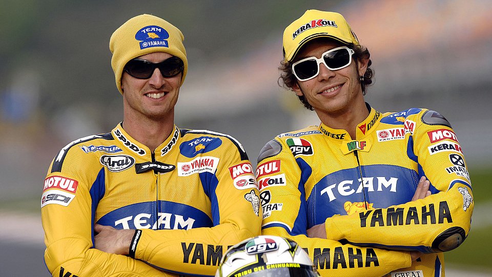 Das Yamaha-Duo Rossi und Edwards setzte am Freitag die Maßstäbe, Foto: Yamaha