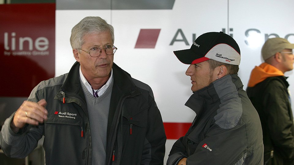 Arno Zensen im Gespräch mit Timo Scheider., Foto: Audi