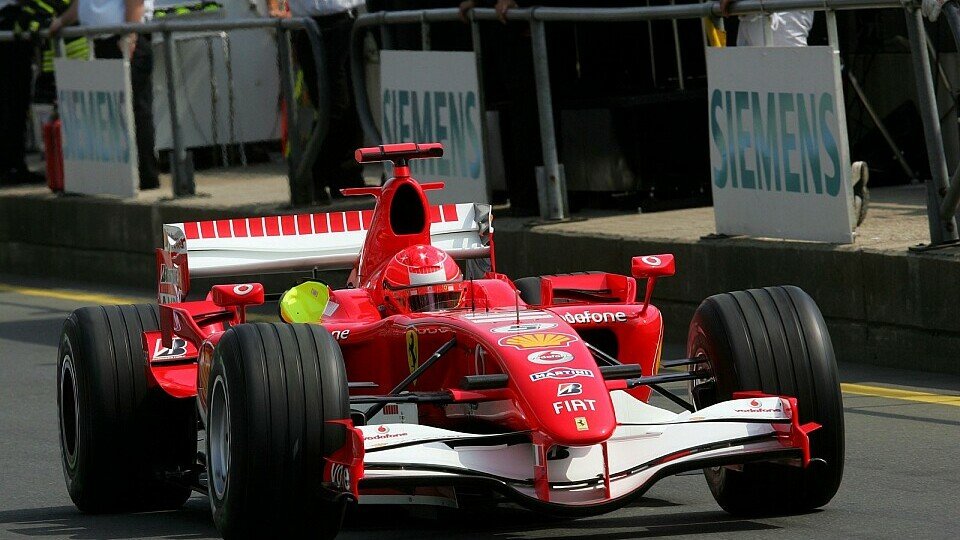 Schumacher träumt vom zweiten Sieg in Folge., Foto: Sutton