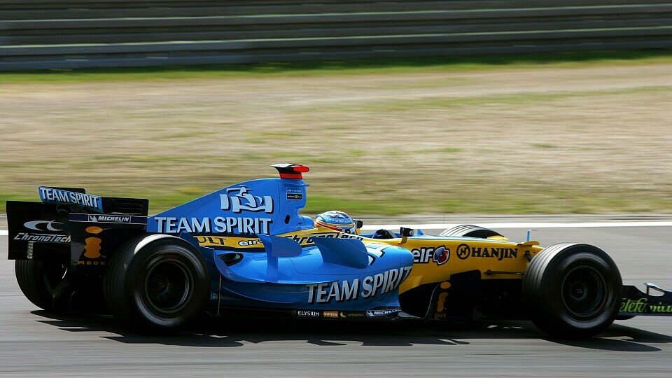 Alonso ist mit P2 happy., Foto: Sutton