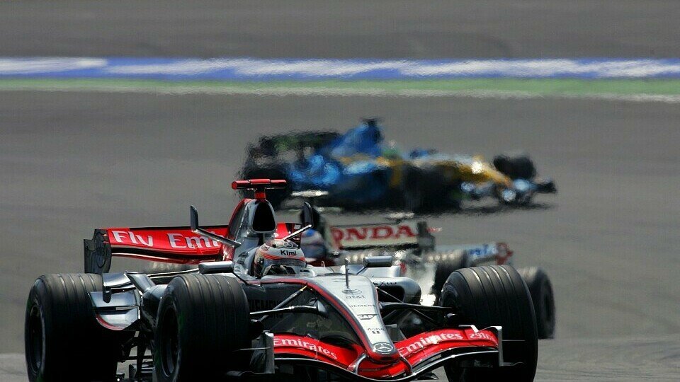Kimi konnte am Ende auf Massa aufschließen., Foto: Sutton