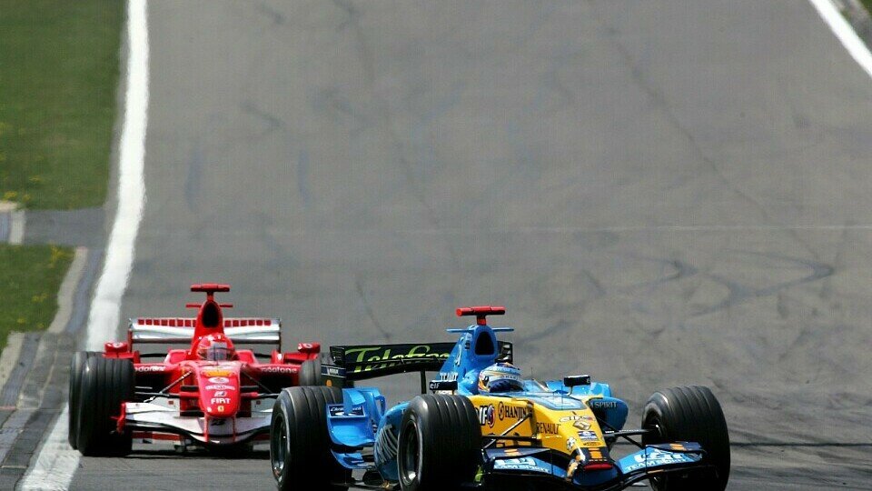 Hier lag Fernando noch in Front., Foto: Sutton