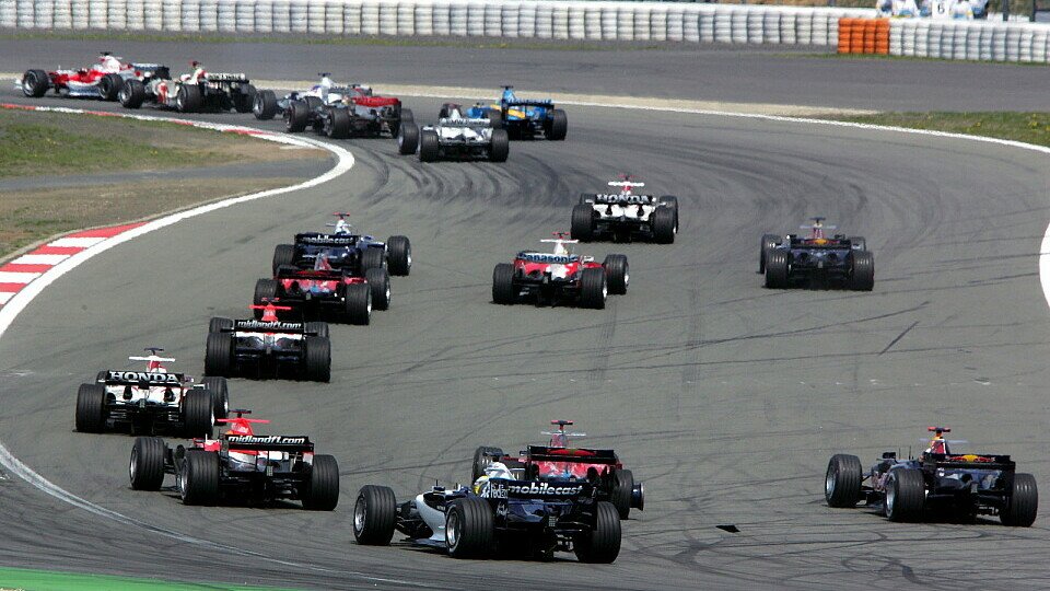 Probleme schon in der ersten Kurve, Foto: Sutton