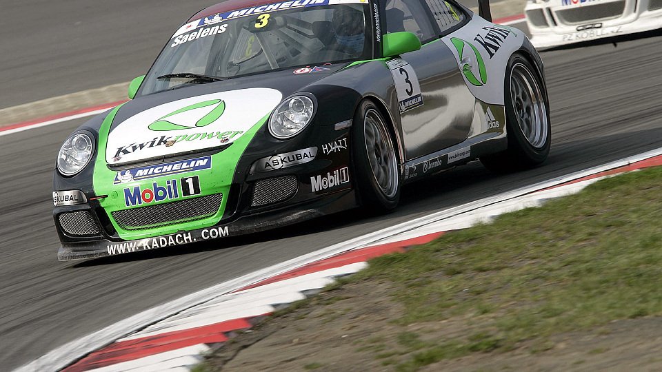 Saelens siegte in Barcelona., Foto: Porsche