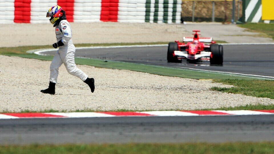Nicht nur Alonso war auf der Flucht..., Foto: Sutton