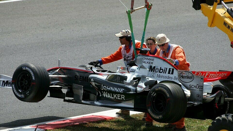 Ein Silberpfeil hing am Haken., Foto: Sutton