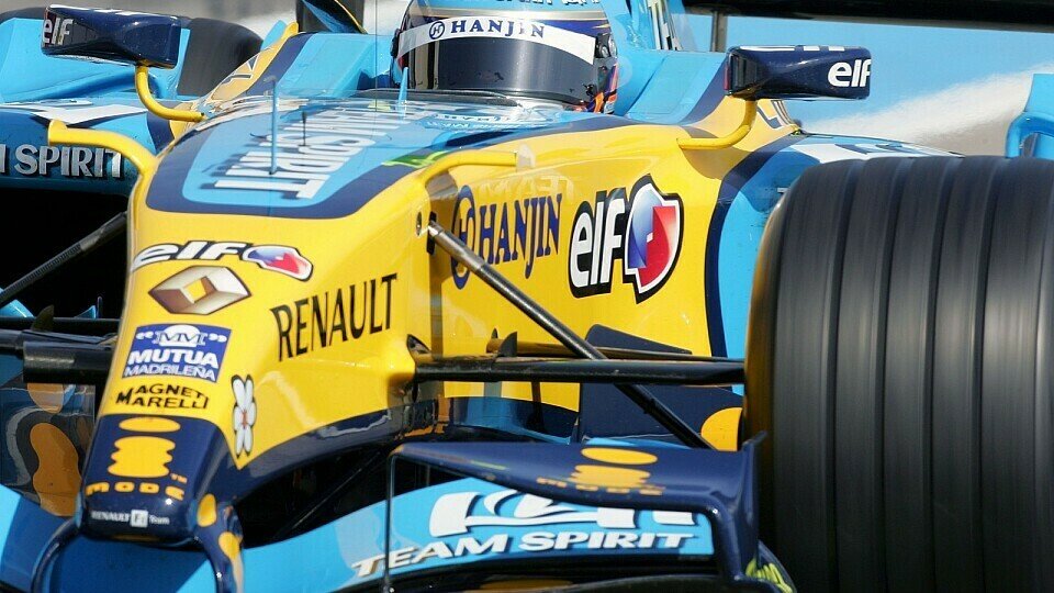 Alonso fuhr Bestzeit., Foto: Sutton