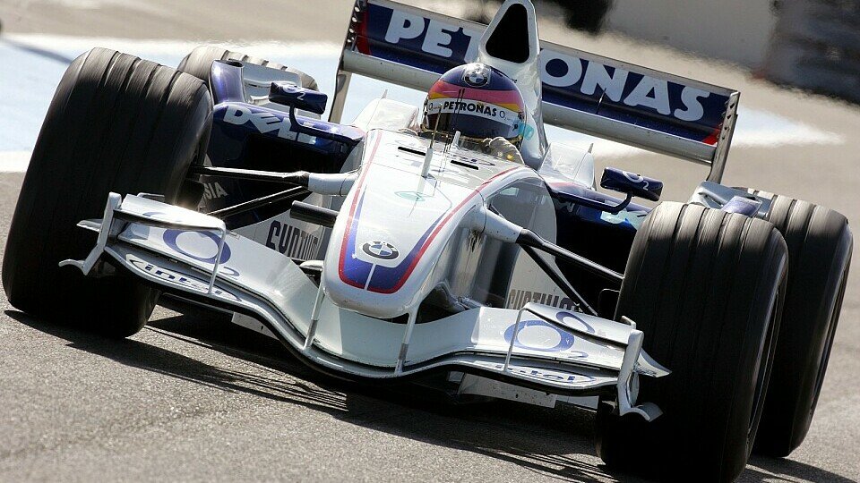 Villeneuve war bei den Tests schnell unterwegs., Foto: Sutton