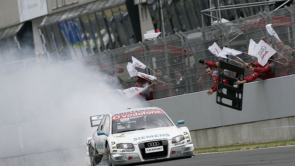 Tom Kristensen stellte den ersten Audi-Sieg seit September 2005 sicher., Foto: DTM