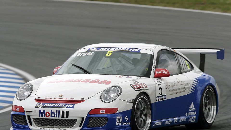 Dirk Werner holt ersten Sieg, Foto: Porsche
