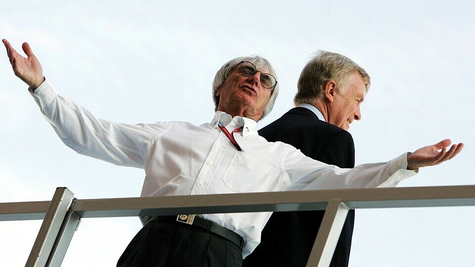 Bernie ist der mächtigste Mann der F1-Welt., Foto: Sutton