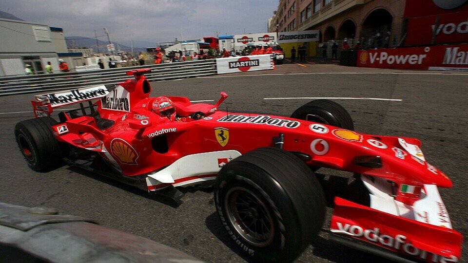 Michael Schumacher holte sich die Pole., Foto: Sutton