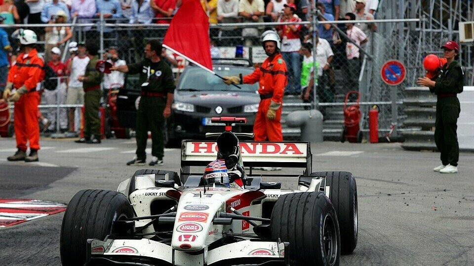 Rubens scheiterte an seinem 1. Honda-Podium., Foto: Sutton