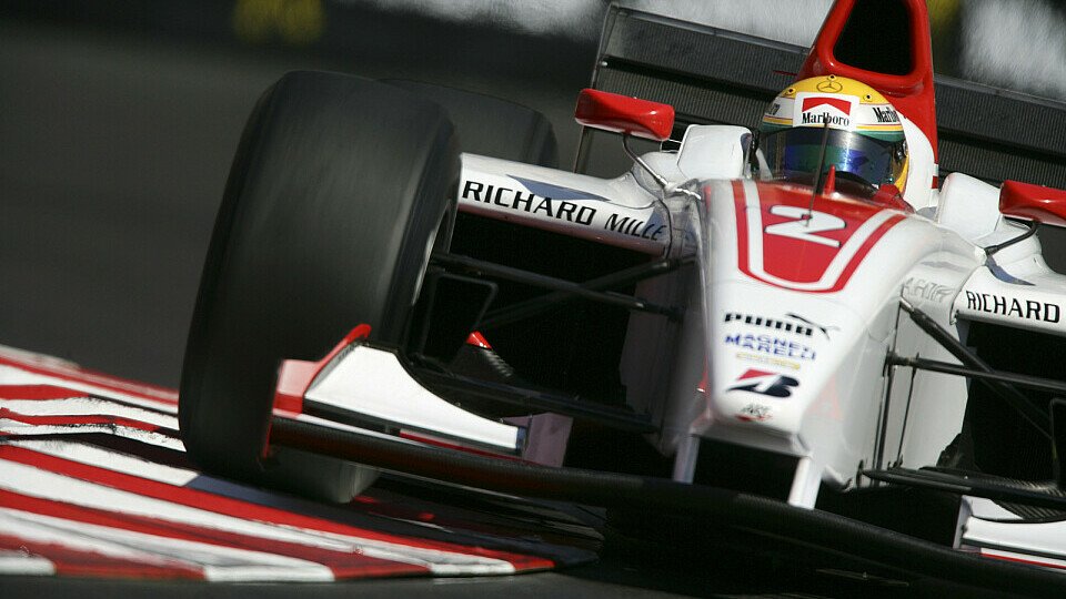 Lewis Hamilton befindet sich auf dem Durchmarsch in die F1-Welt., Foto: GP2