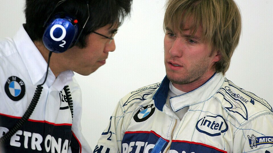 Nick Heidfeld baut auf neue Aerodynamikteile, Foto: Sutton