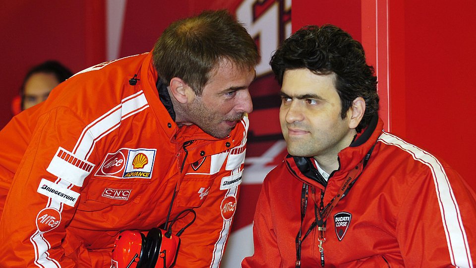 Livio Suppo und Filippo Preziosi profitierten 2007 von der richtigen Interpretation der Regeln, Foto: Ducati