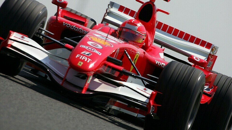 Michael Schumacher glaubt an den Sieg., Foto: Sutton