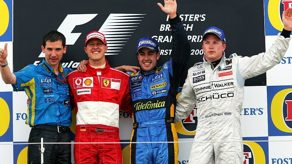 Platz drei für Kimi Räikkönen in Silverstone, Foto: Sutton