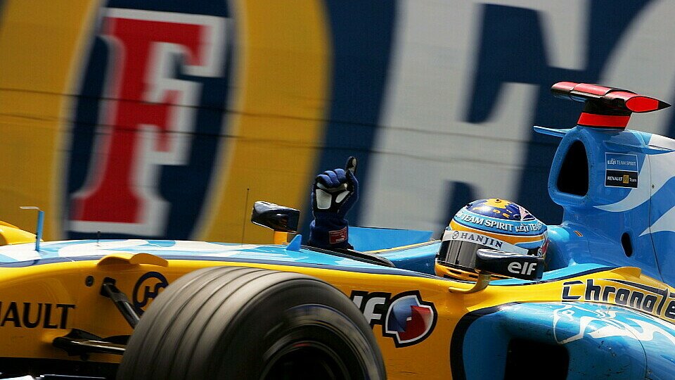 Alonso durfte zum dritten Mal in Folge jubeln., Foto: Sutton