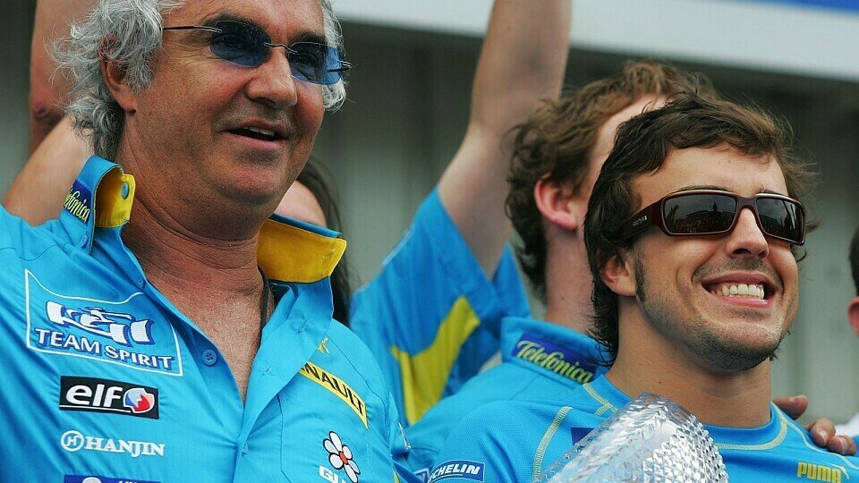 Können Briatore und Alonso bald wieder gemeinsam lächeln?, Foto: Sutton