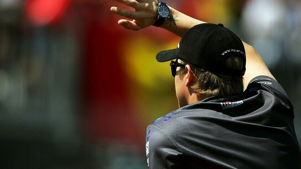 Kimi winkte Michael durch..., Foto: Sutton