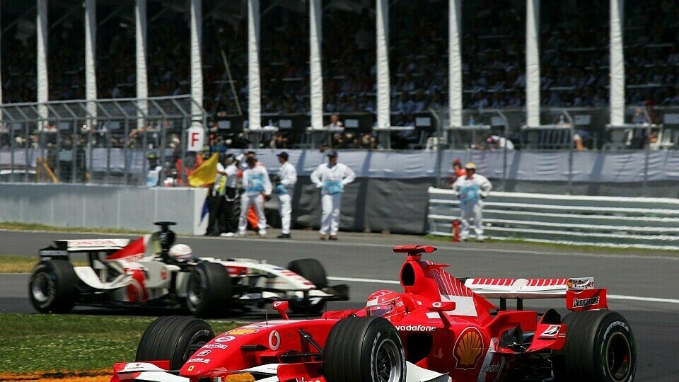 Schumacher kann mit P2 zufrieden sein., Foto: Sutton