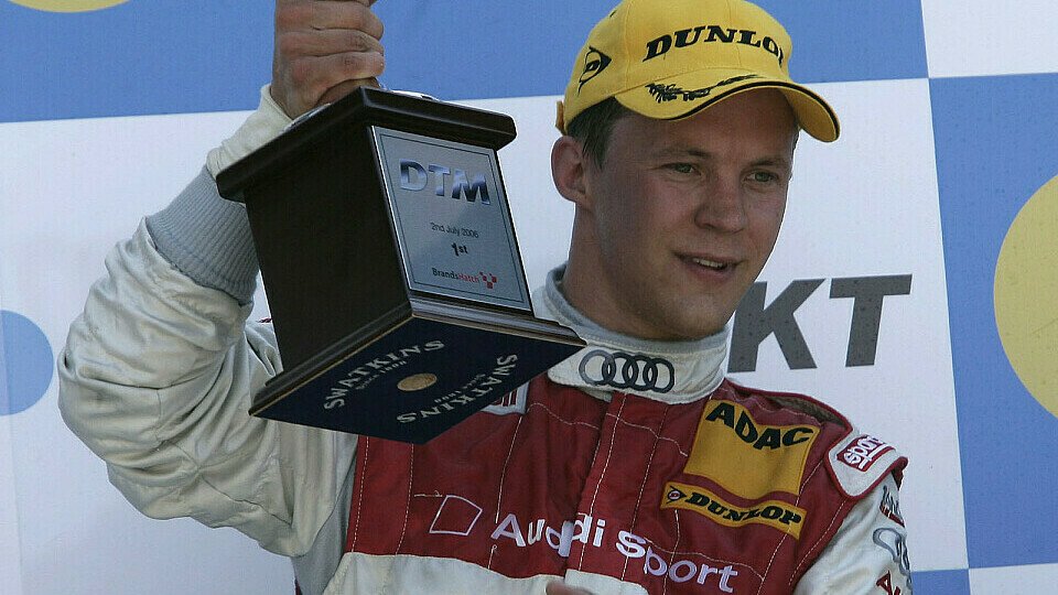 Mattias Ekström errang den ersten Sieg seit September 2005., Foto: DTM