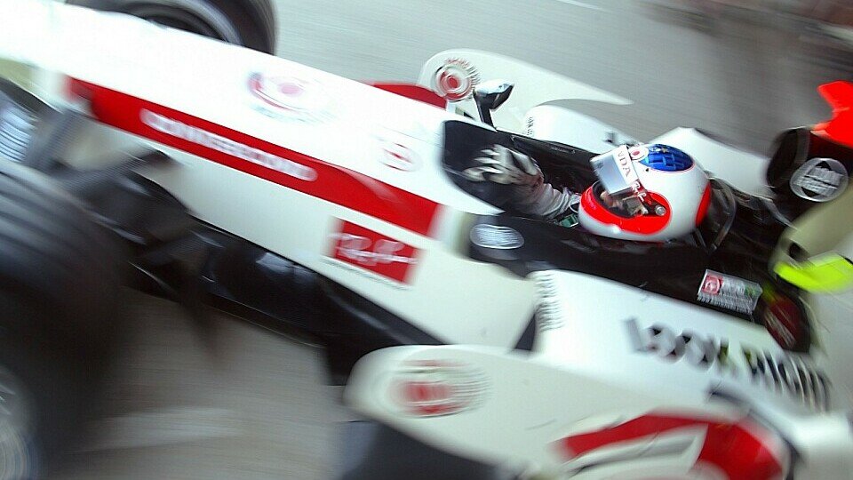 Barrichello hofft auf einen guten Frankreich GP., Foto: Sutton