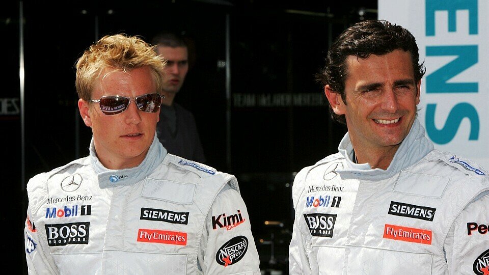 Noch fahren Kimi und Pedro in Silber., Foto: Sutton