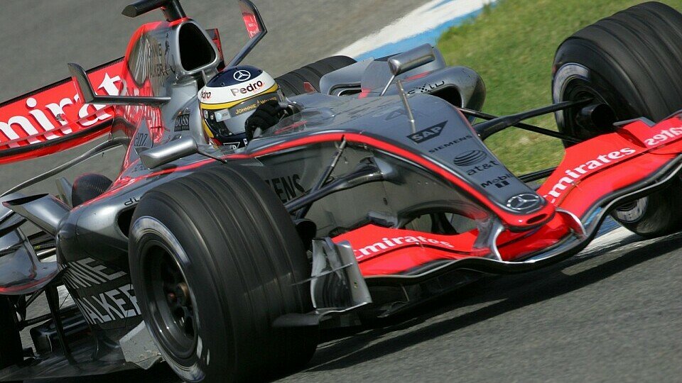 Pedro de la Rosa hat einen ähnlichen Stil wie Kimi Räikkönen., Foto: Sutton