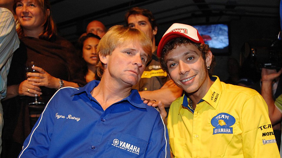 Valentino Rossi und Wayne Rainey kennen sich, Foto: Yamaha