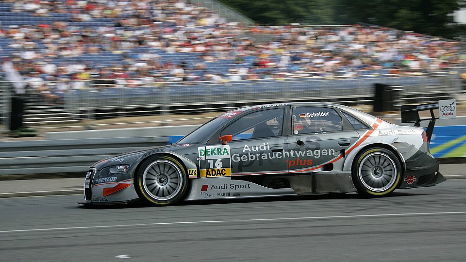 2006 eroberte Scheider in Nürnberg zwei Punkte., Foto: Audi