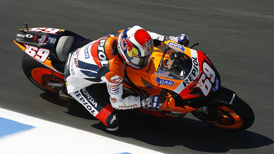 Die Nummer 69 hat den MotoGP-Titel in Reichweite, Foto: Honda
