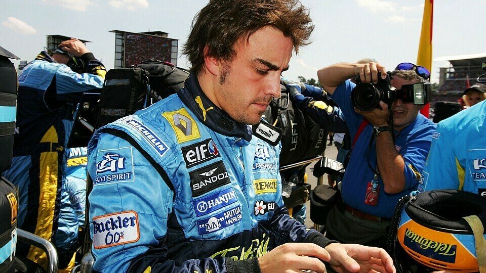 Alonso läßst sich nciht aus der Ruhe bringen, Foto: Sutton
