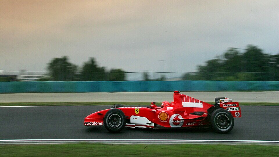 Schumacher fuhr die deutliche Bestzeit., Foto: Sutton