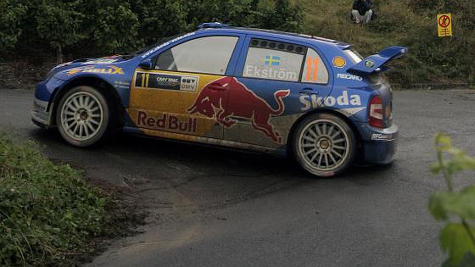 Mattias Ekström kennt sich in der WRC aus, Foto: Red Bull Skoda