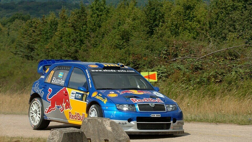 Ekström bei der Deutschland Rallye., Foto: Sutton