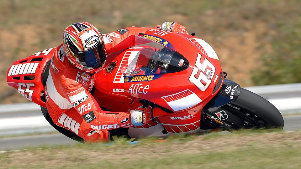 Loris Capirossi ließ der Konkurrenz keine Chance, Foto: Ducati