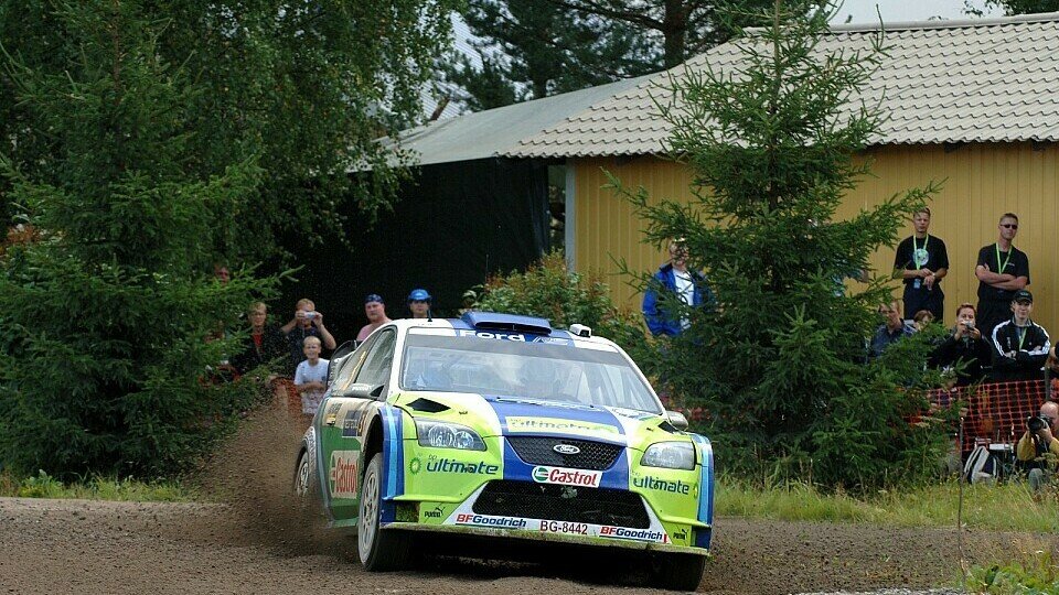 In Finnland durfte Grönholm feiern., Foto: Sutton