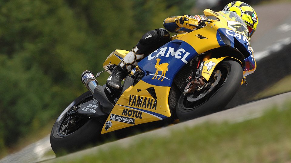 Valentino Rossi testete wieder einmal am schnellsten, Foto: Yamaha