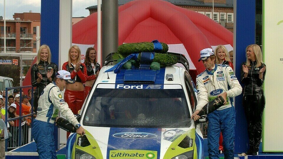 Grönholm siegte in Finnland., Foto: Sutton